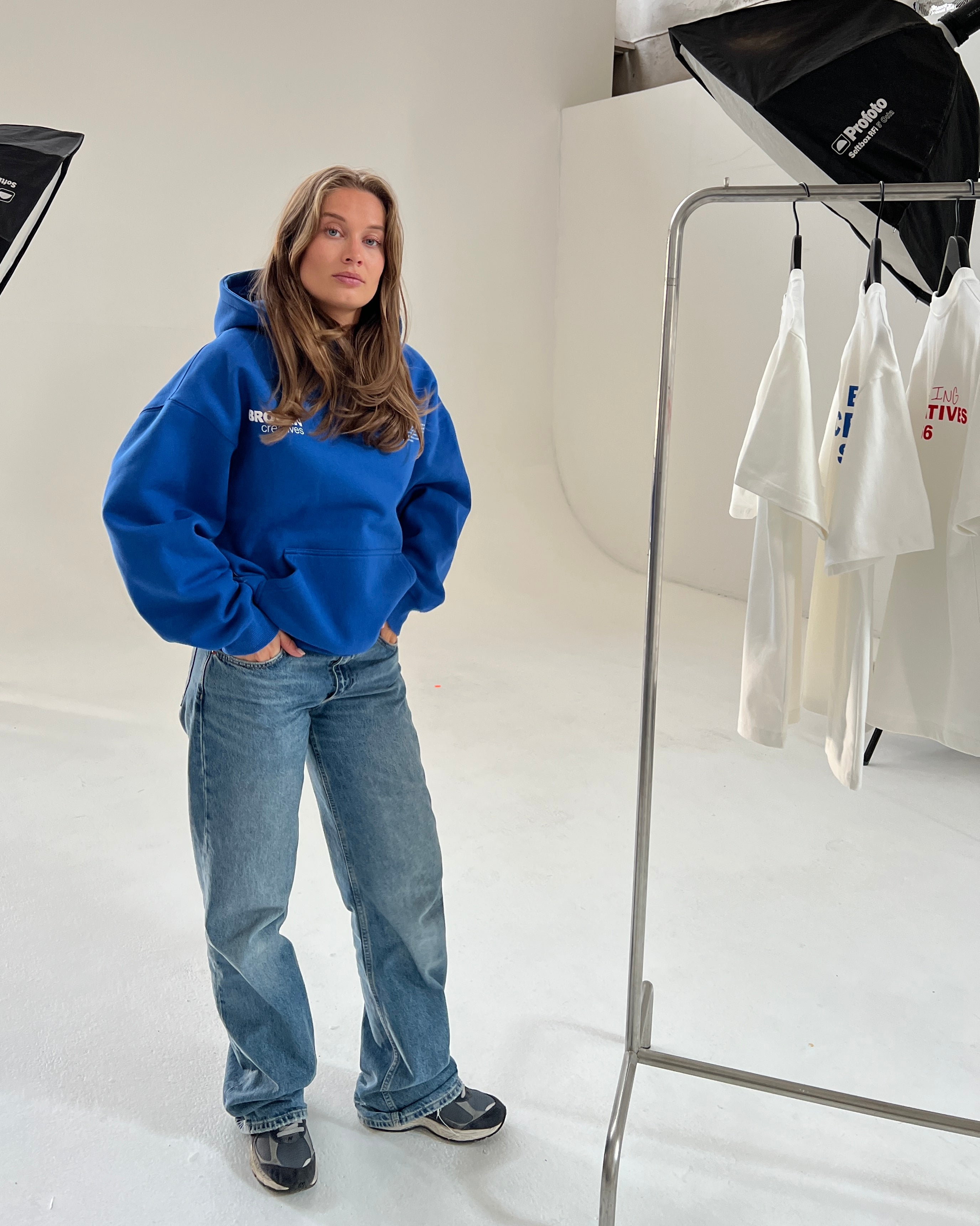 Signature blue Hoodie