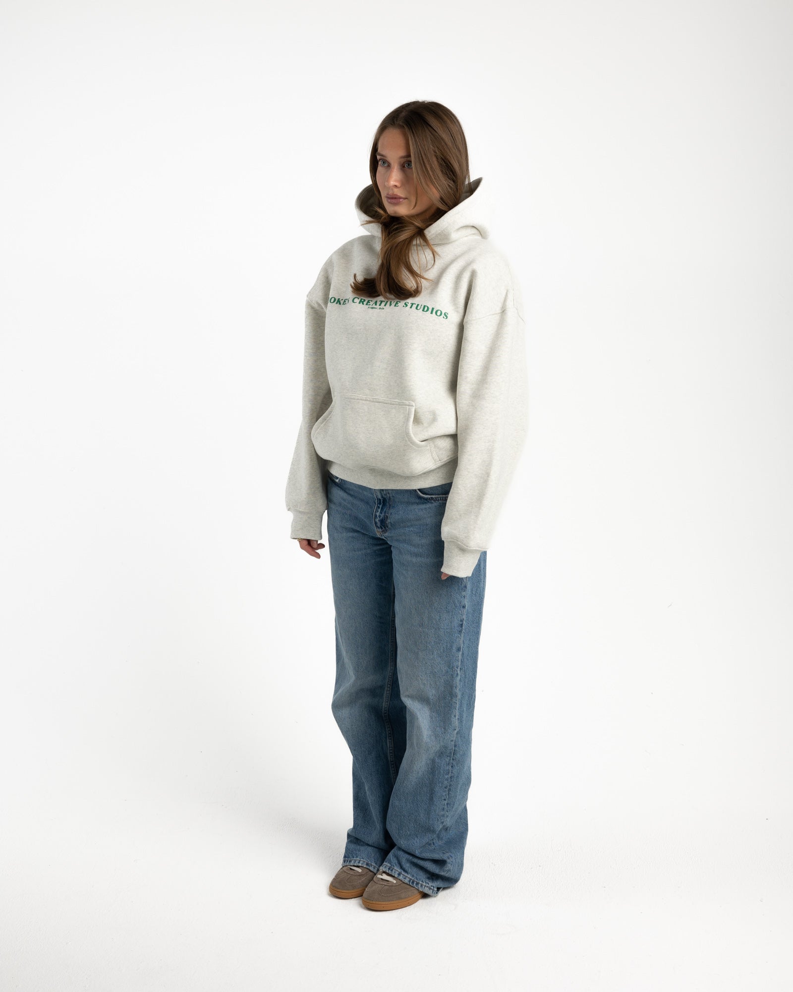 BCS Grey & Green Hoodie