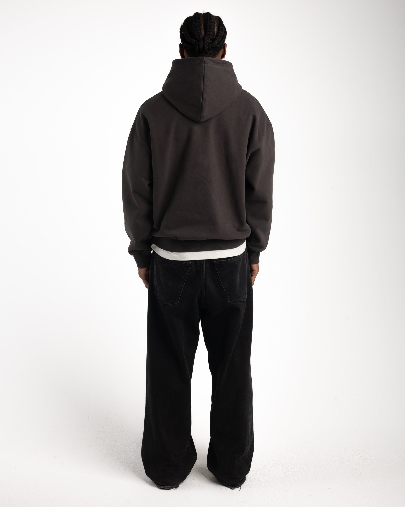 MATTE BROWN HOODIE