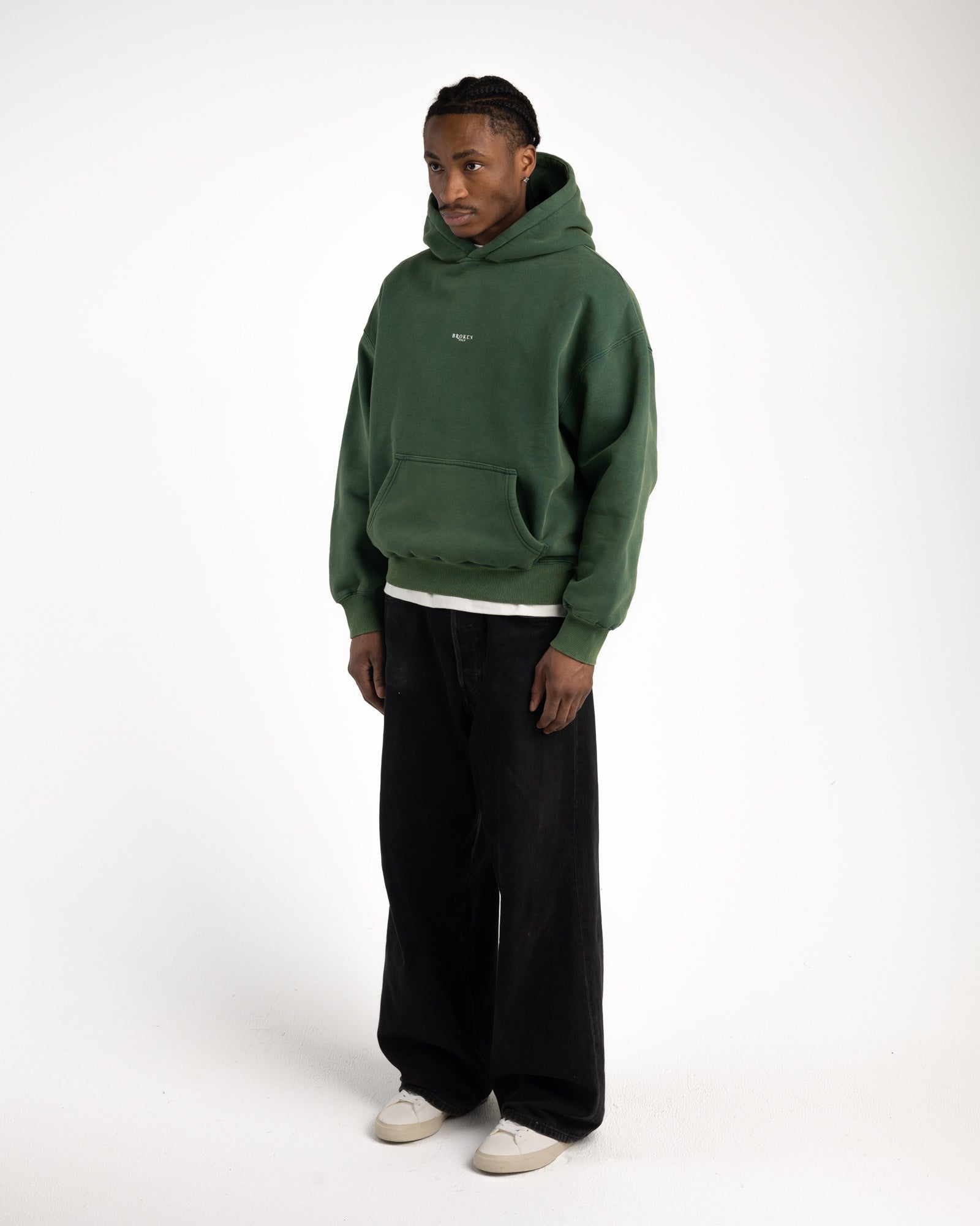 Vintage Green Hoodie