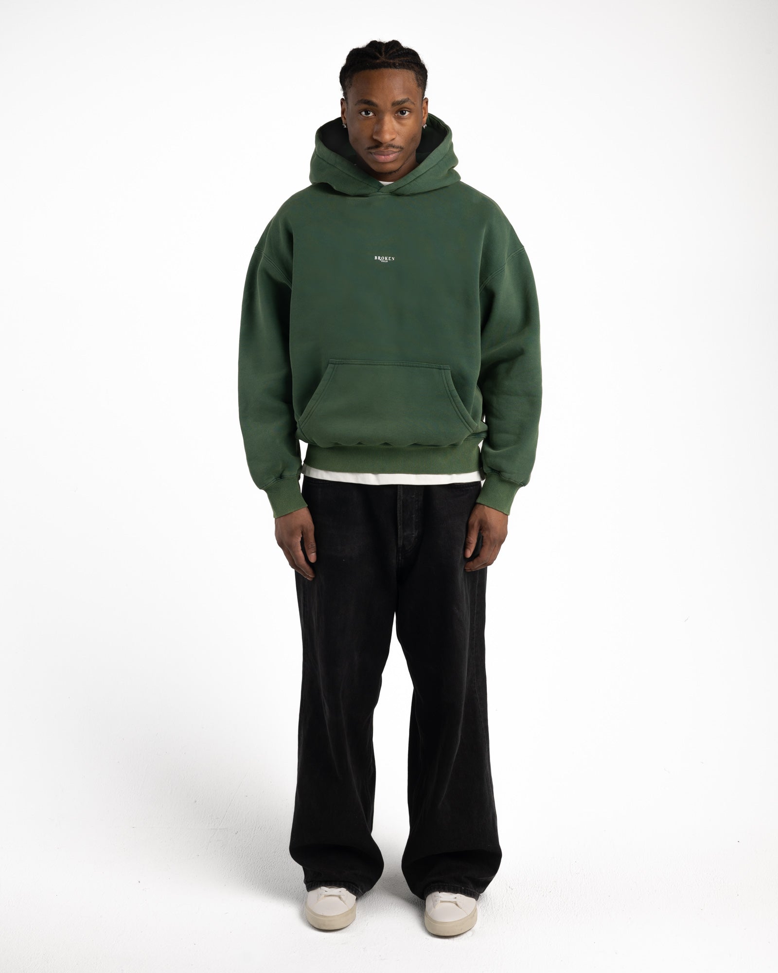 Vintage Green Hoodie