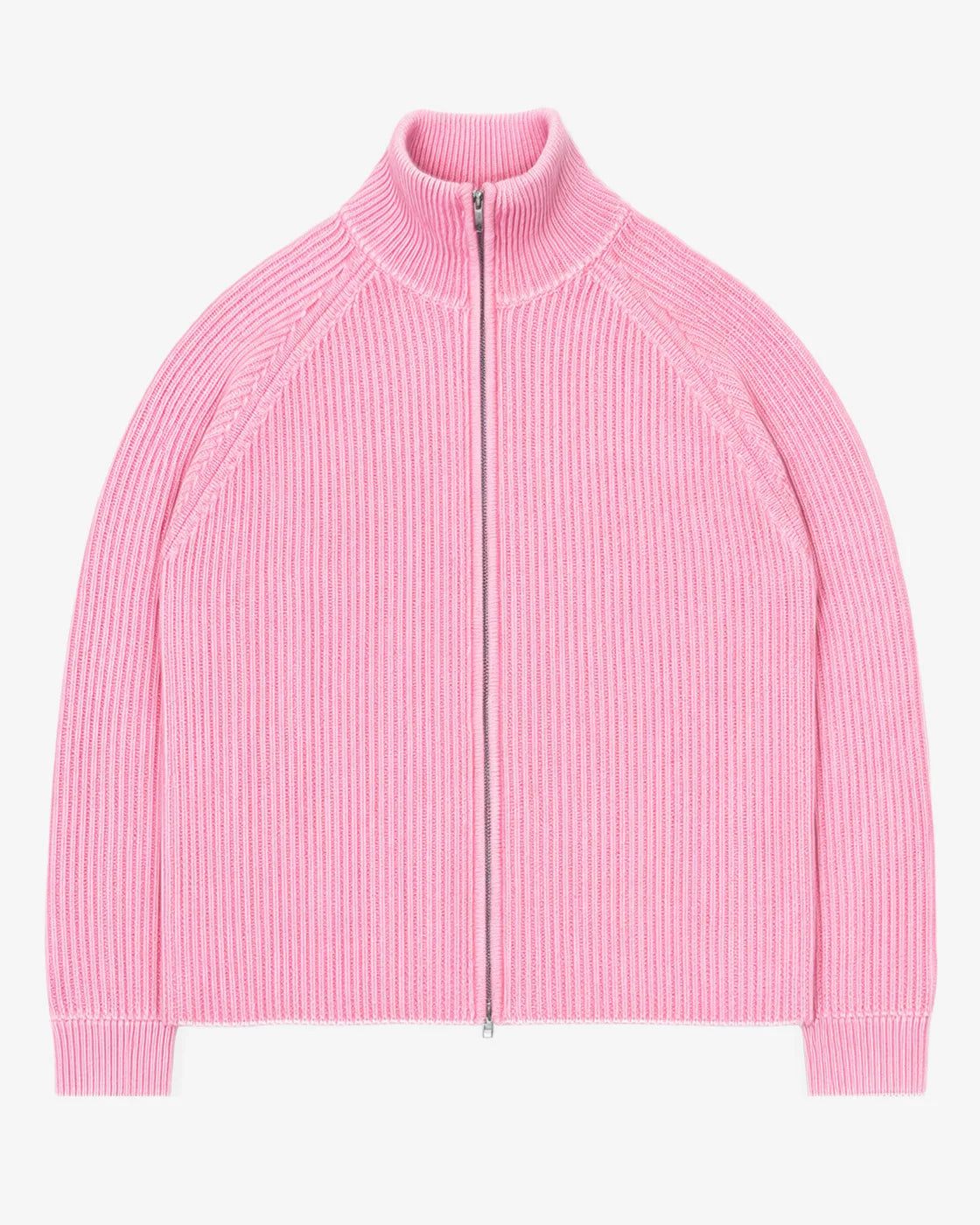 KNITTED CARDIGAN PINK
