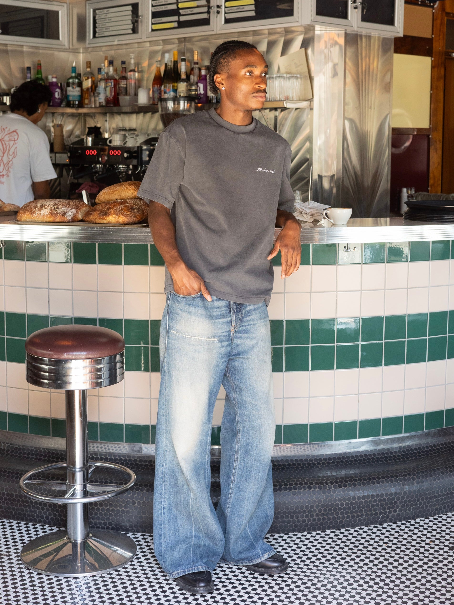 SIGNATURE T-SHIRT GREY