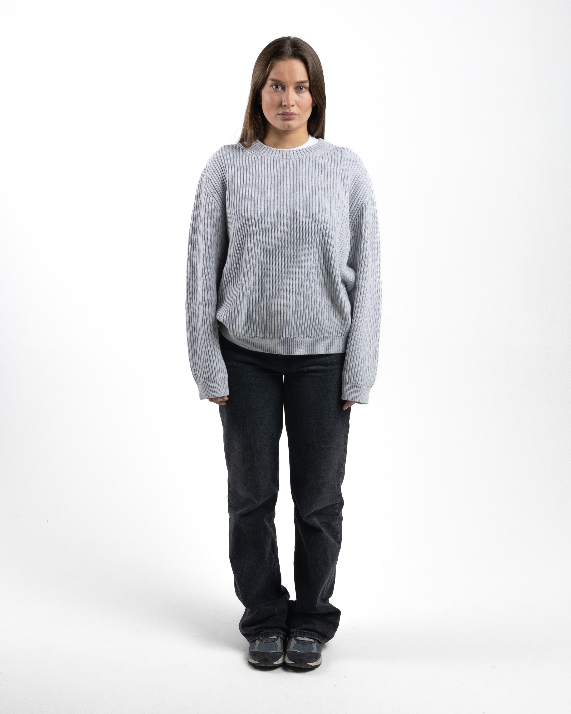 Light-grey knit