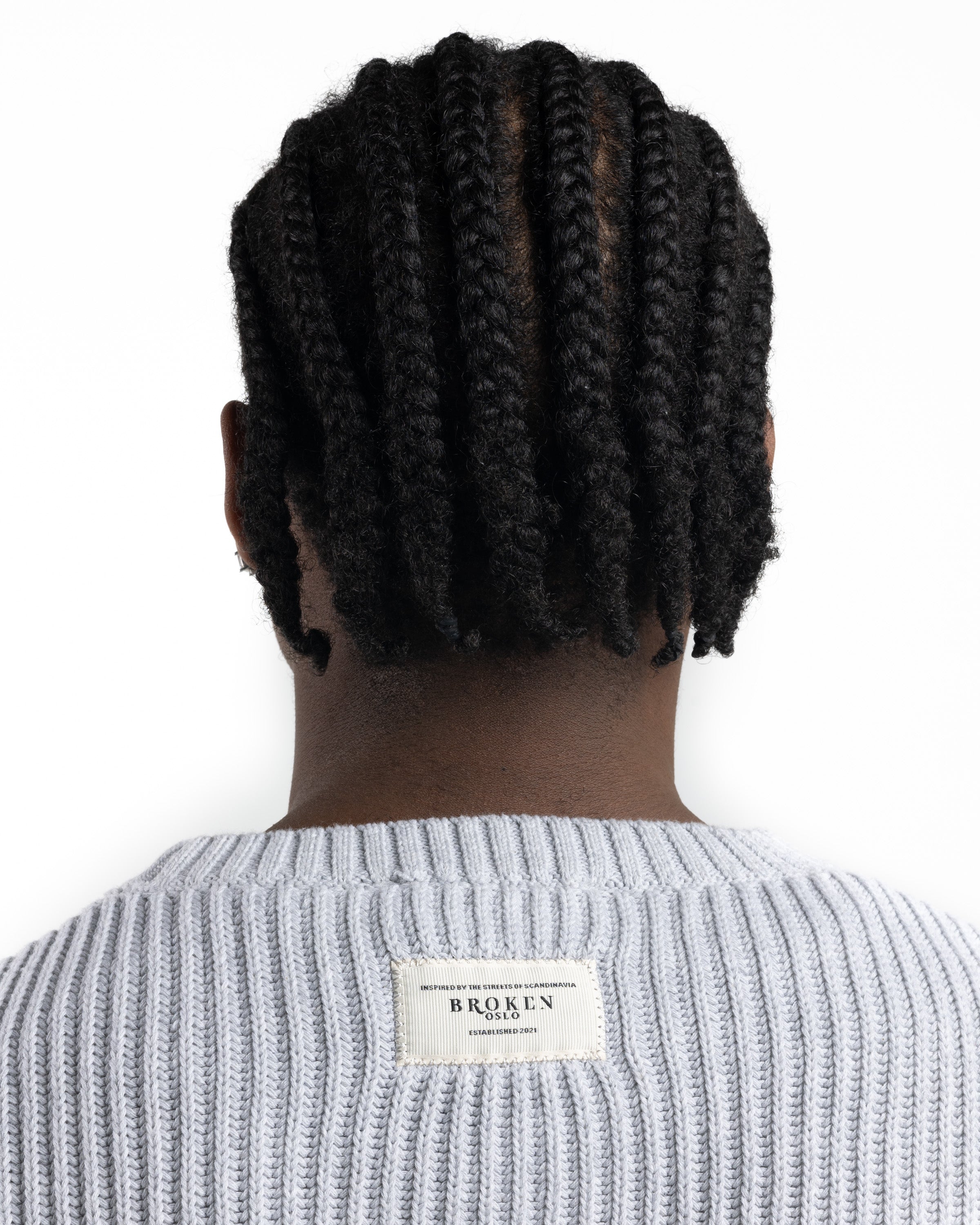 Light-grey knit