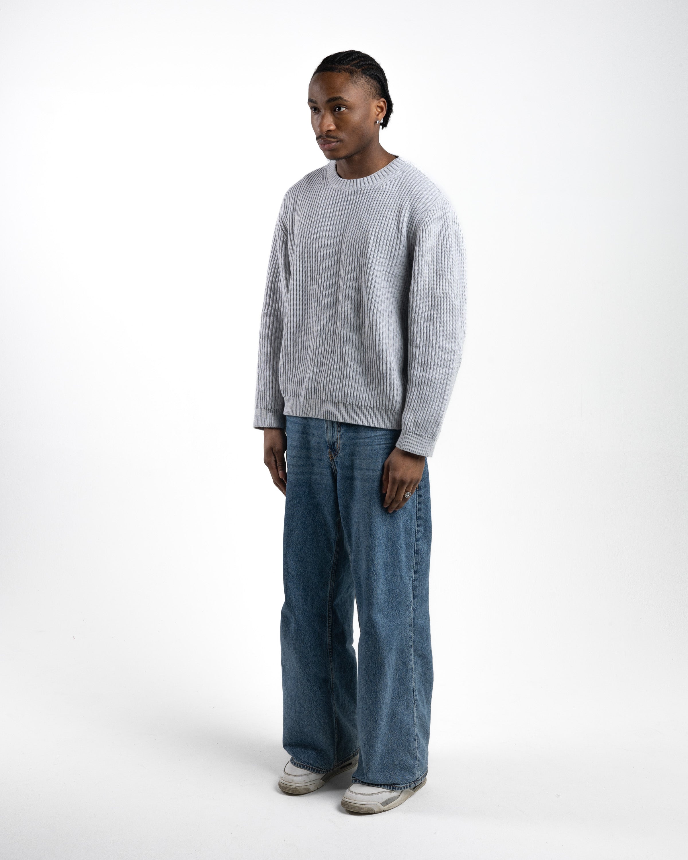 Light-grey knit