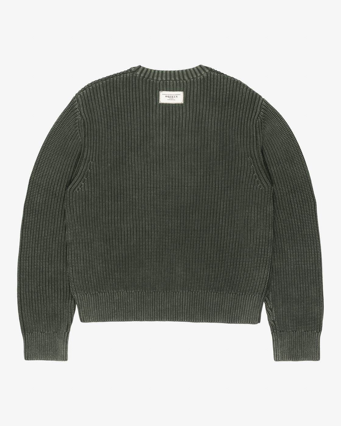KNITTED SWEATER GREEN