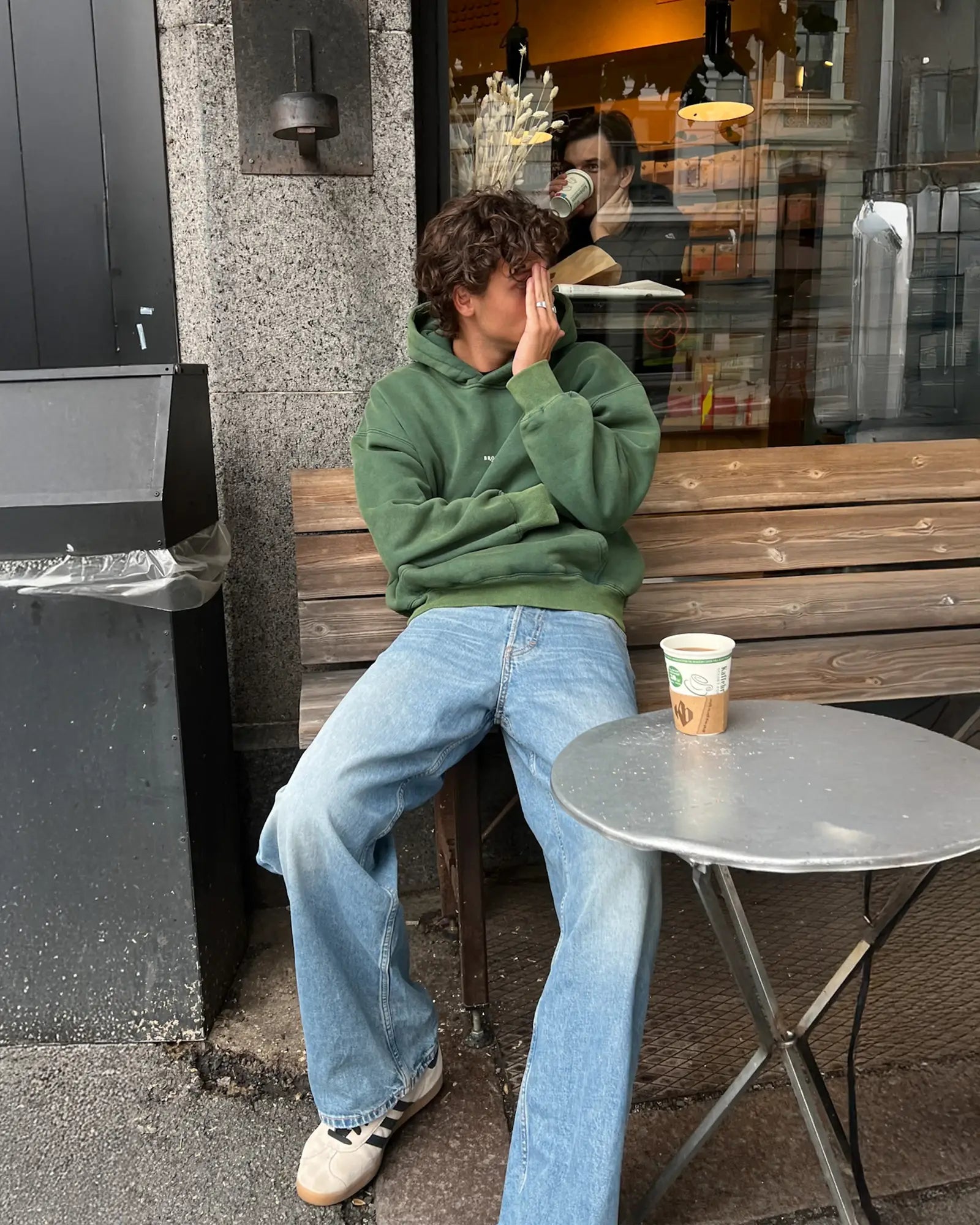 VINTAGE GREEN HOODIE