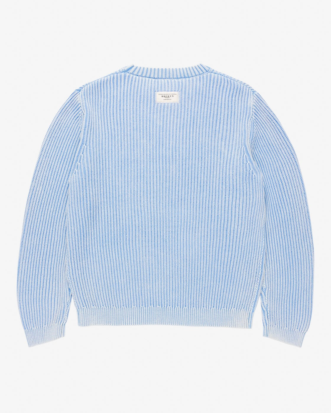 WASHED KNIT BLUE