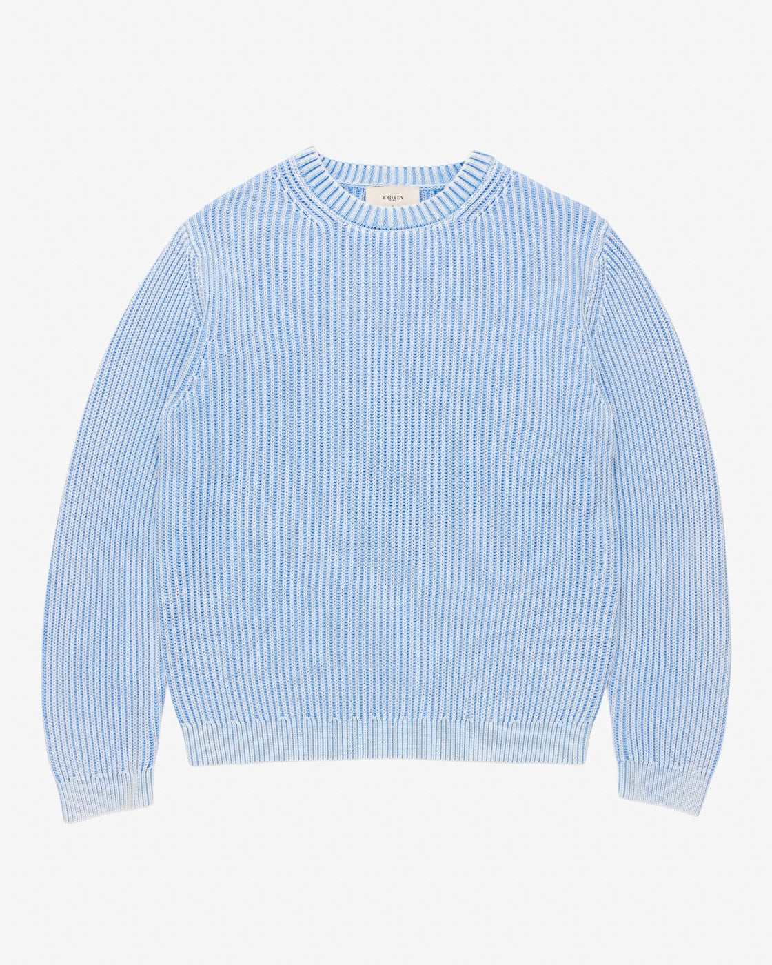 WASHED KNIT BLUE