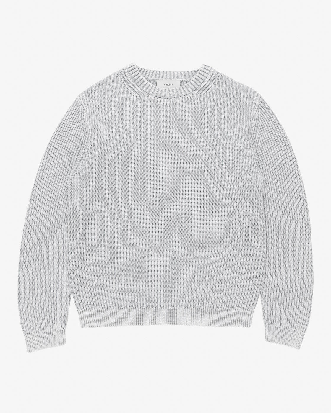 WASHED KNIT GREY