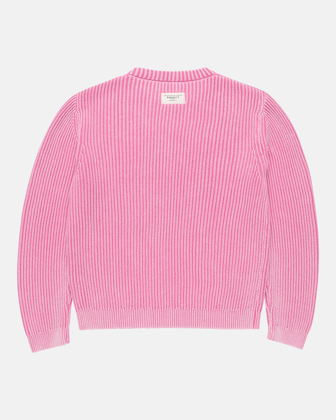 WASHED KNIT PINK