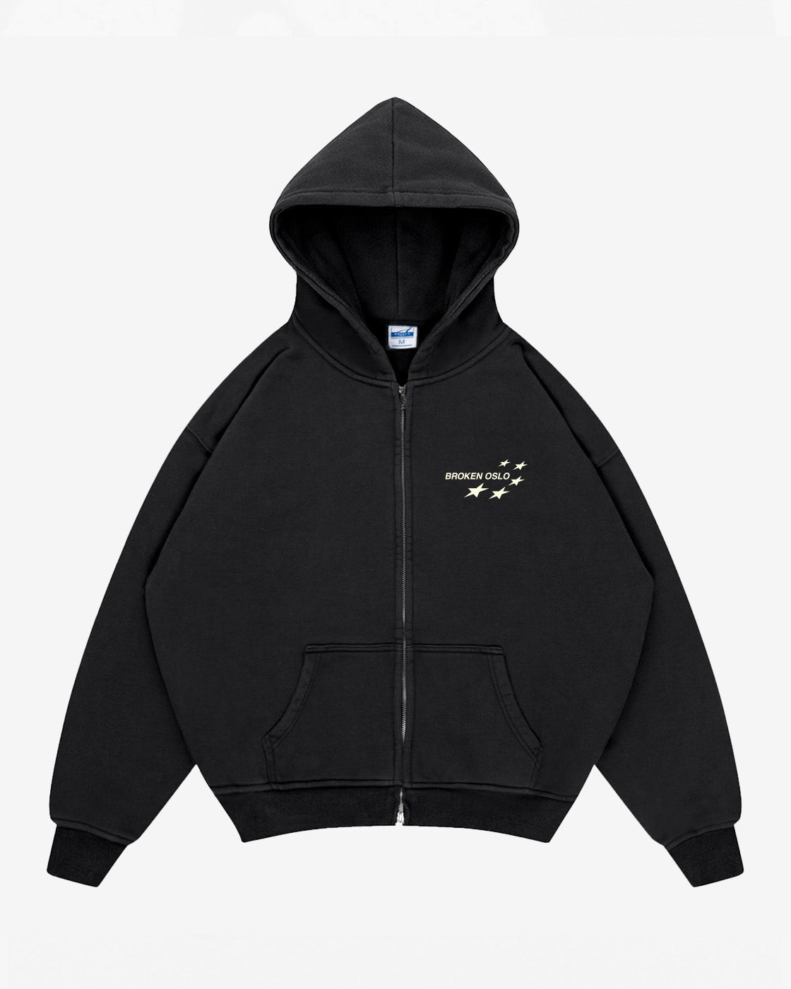 STAR ZIP BLACK