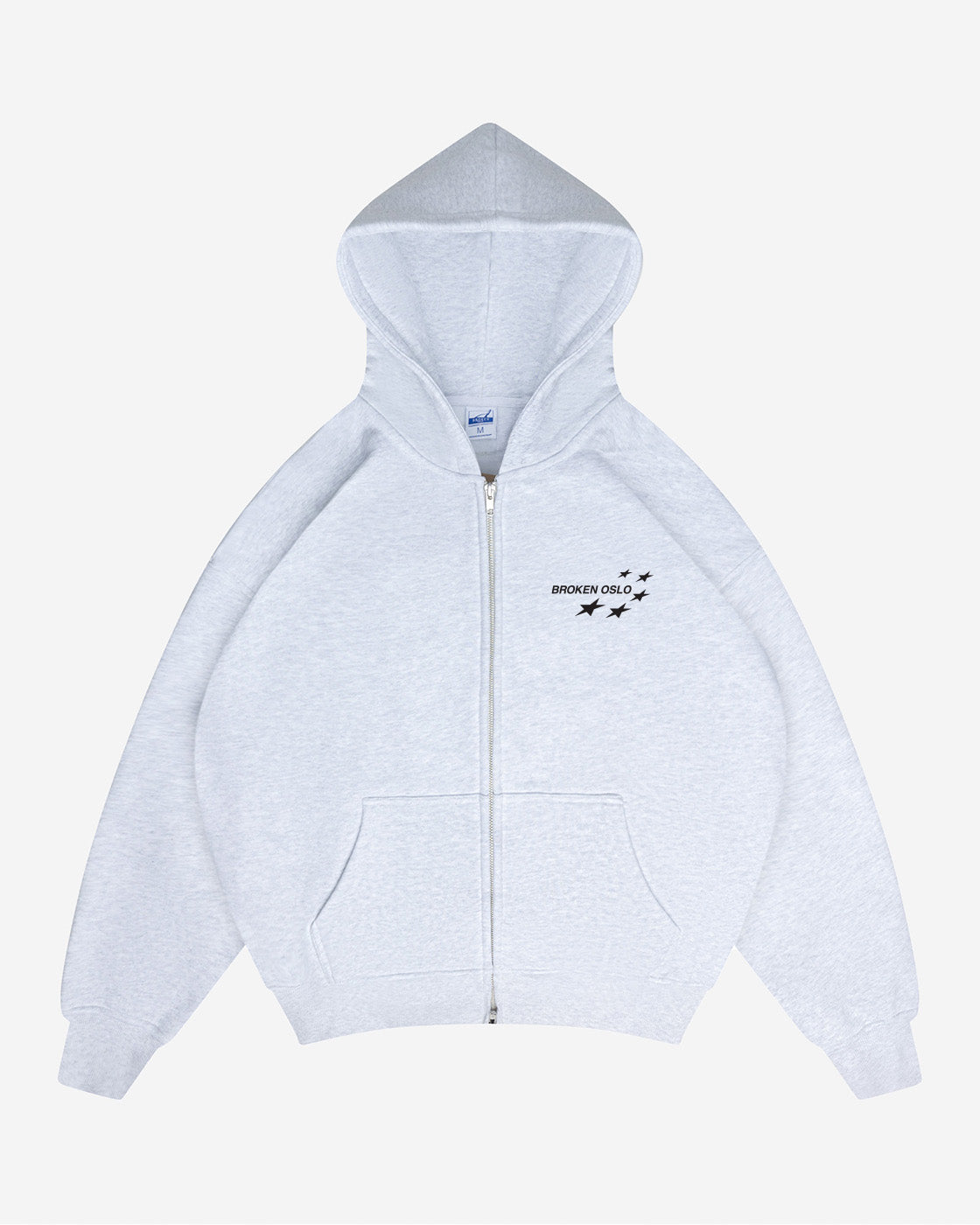 STAR ZIP GREY