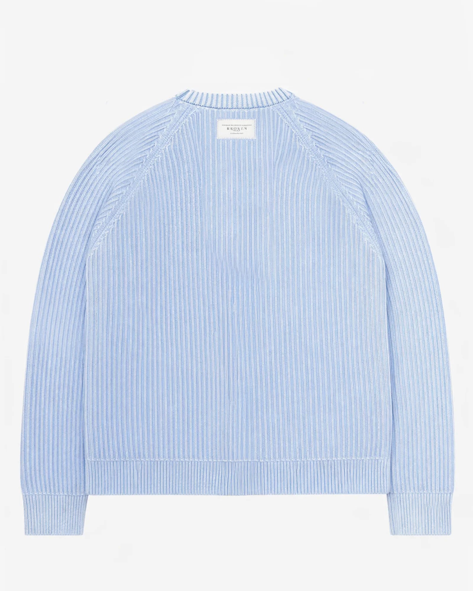 WASHED KNIT BLUE