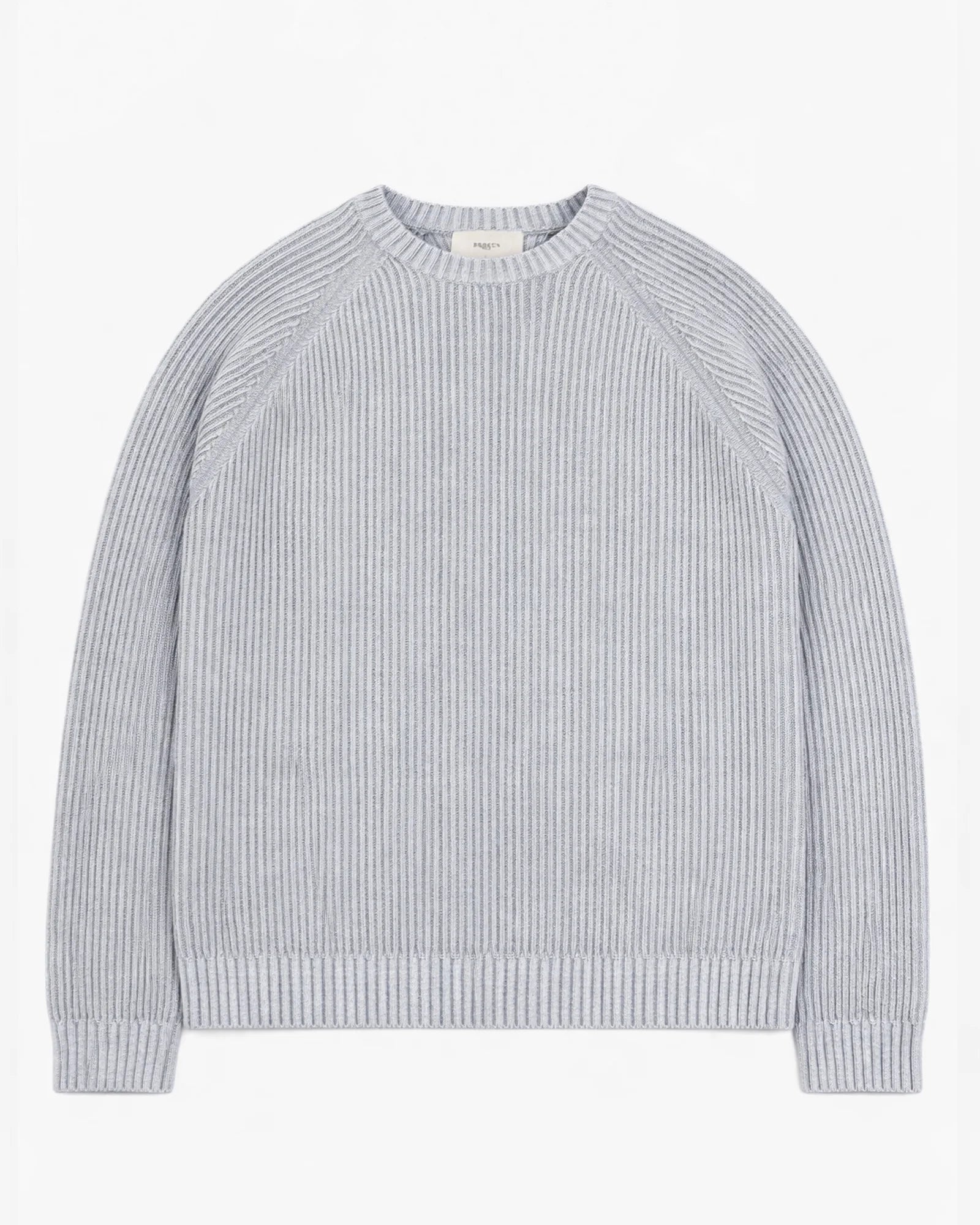WASHED KNIT GREY