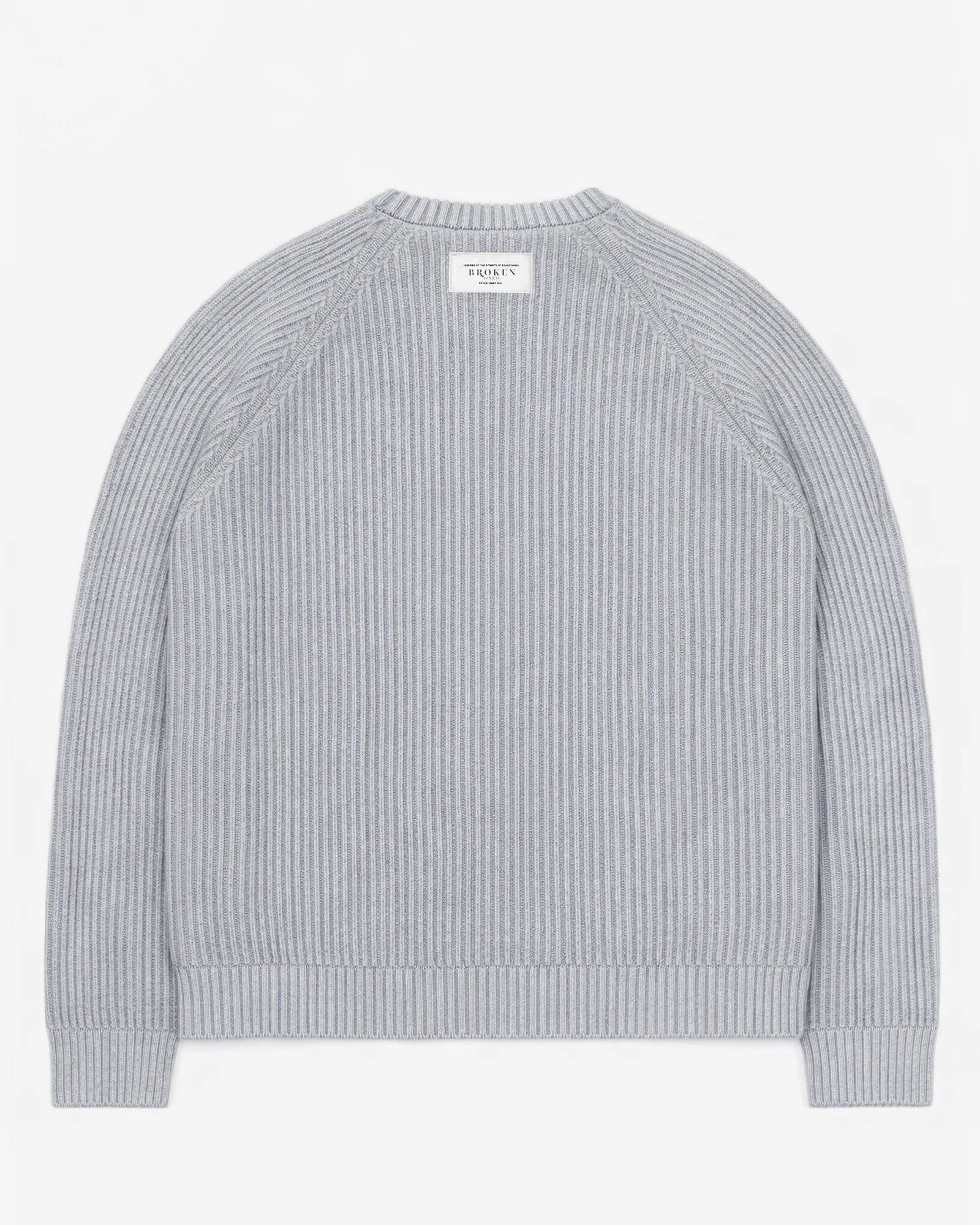 WASHED KNIT GREY