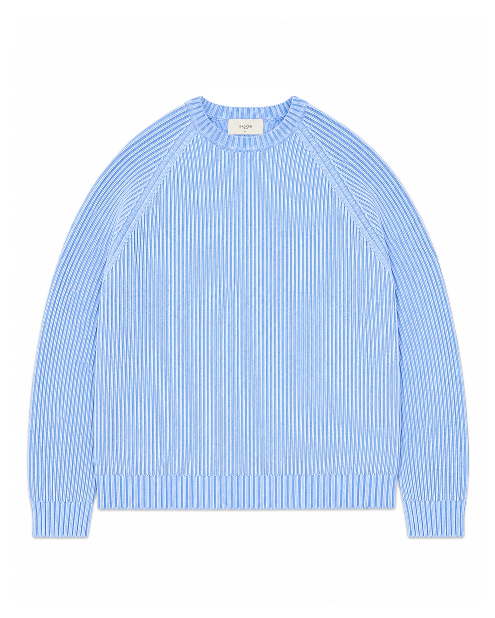 WASHED KNIT BLUE