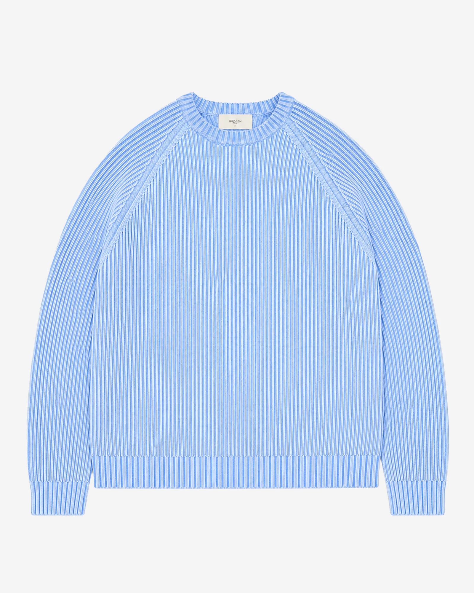 WASHED KNIT BLUE