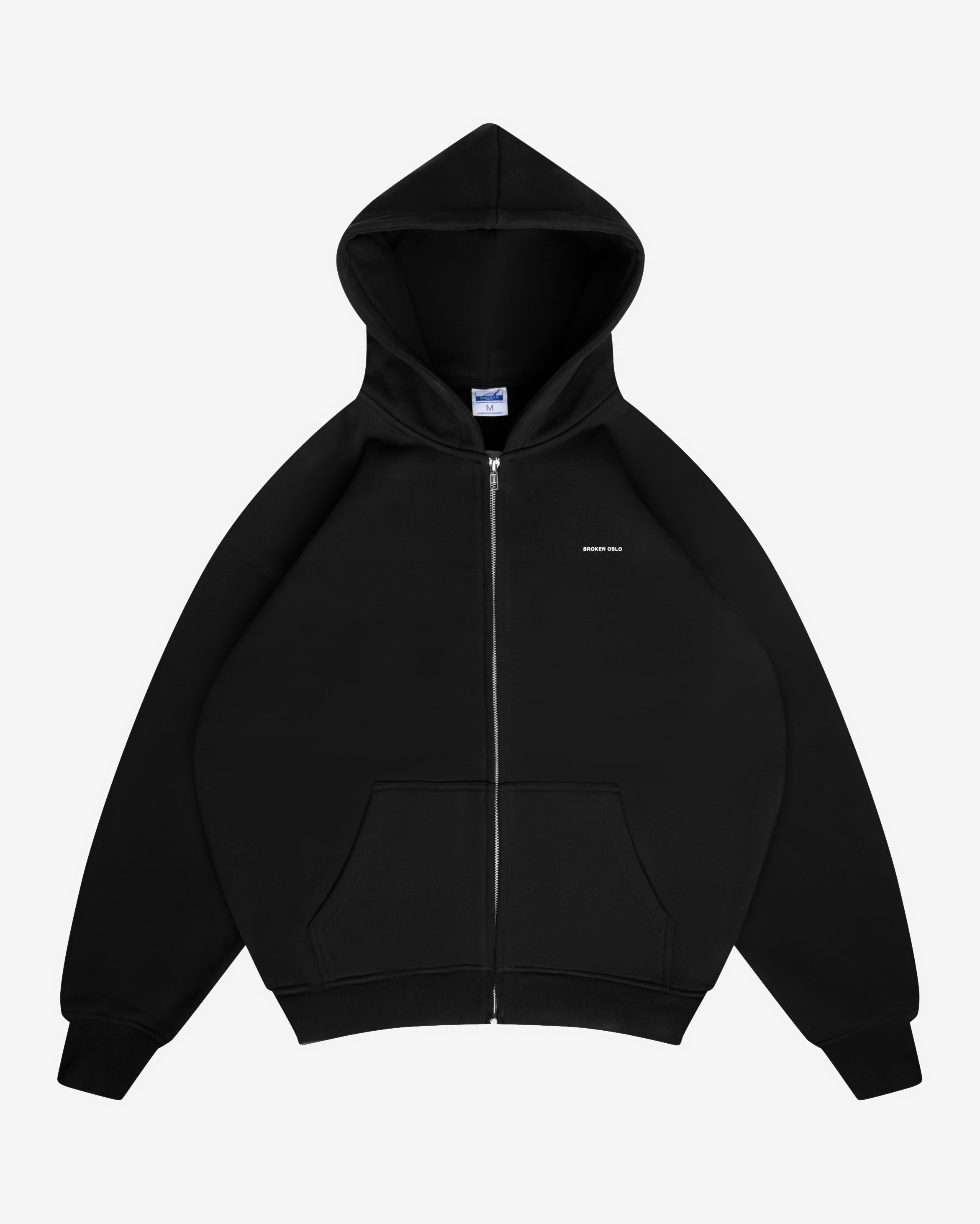BLACK ZIP LOGO