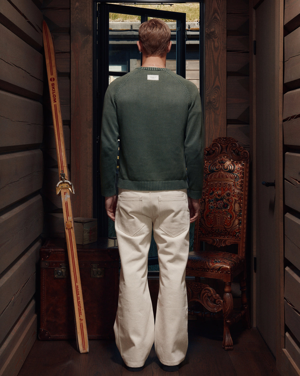COTTON KNIT GREEN