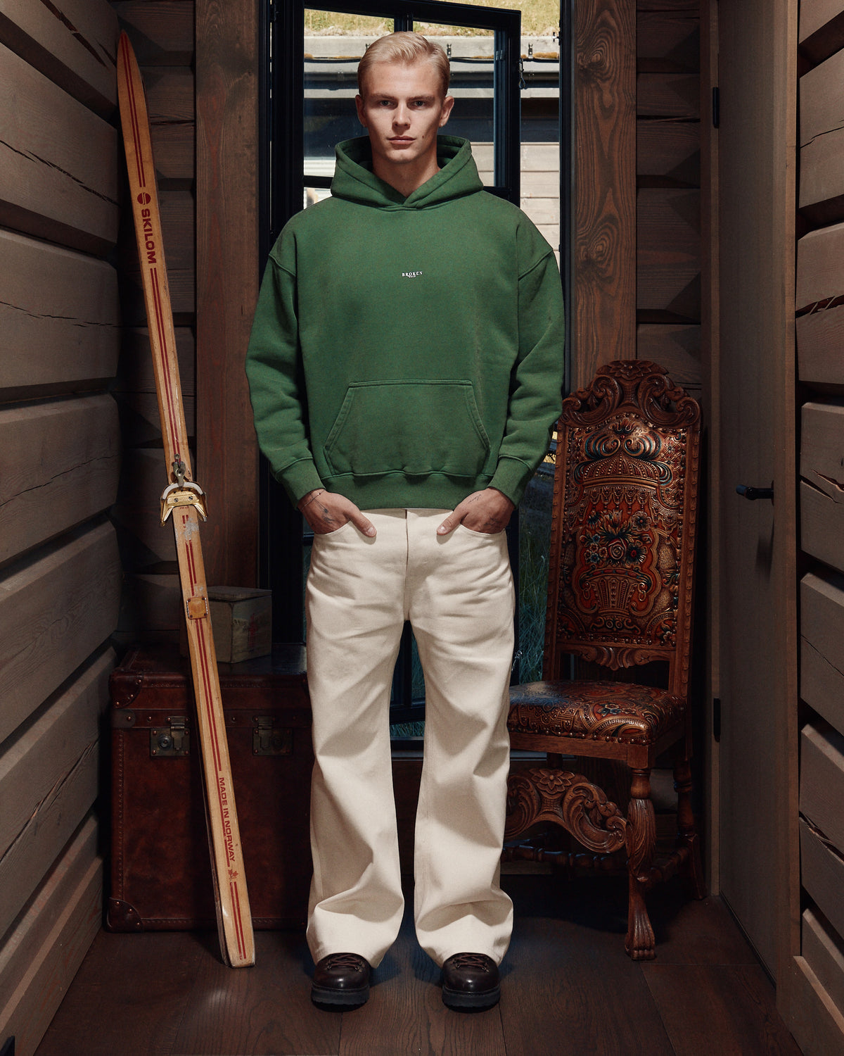 SIGNATURE HOODIE GREEN