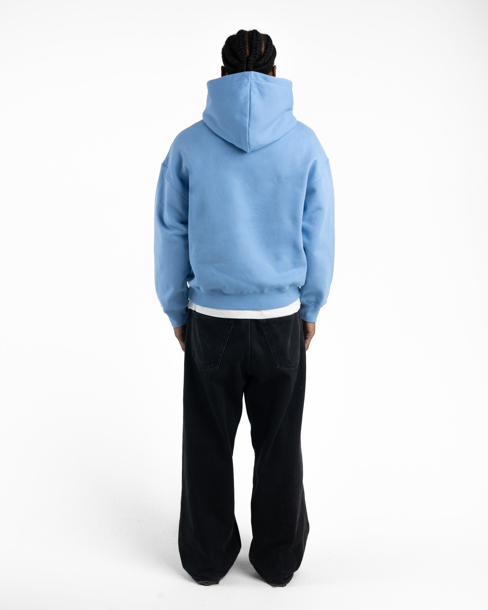 Lightweight Blue Hoodie