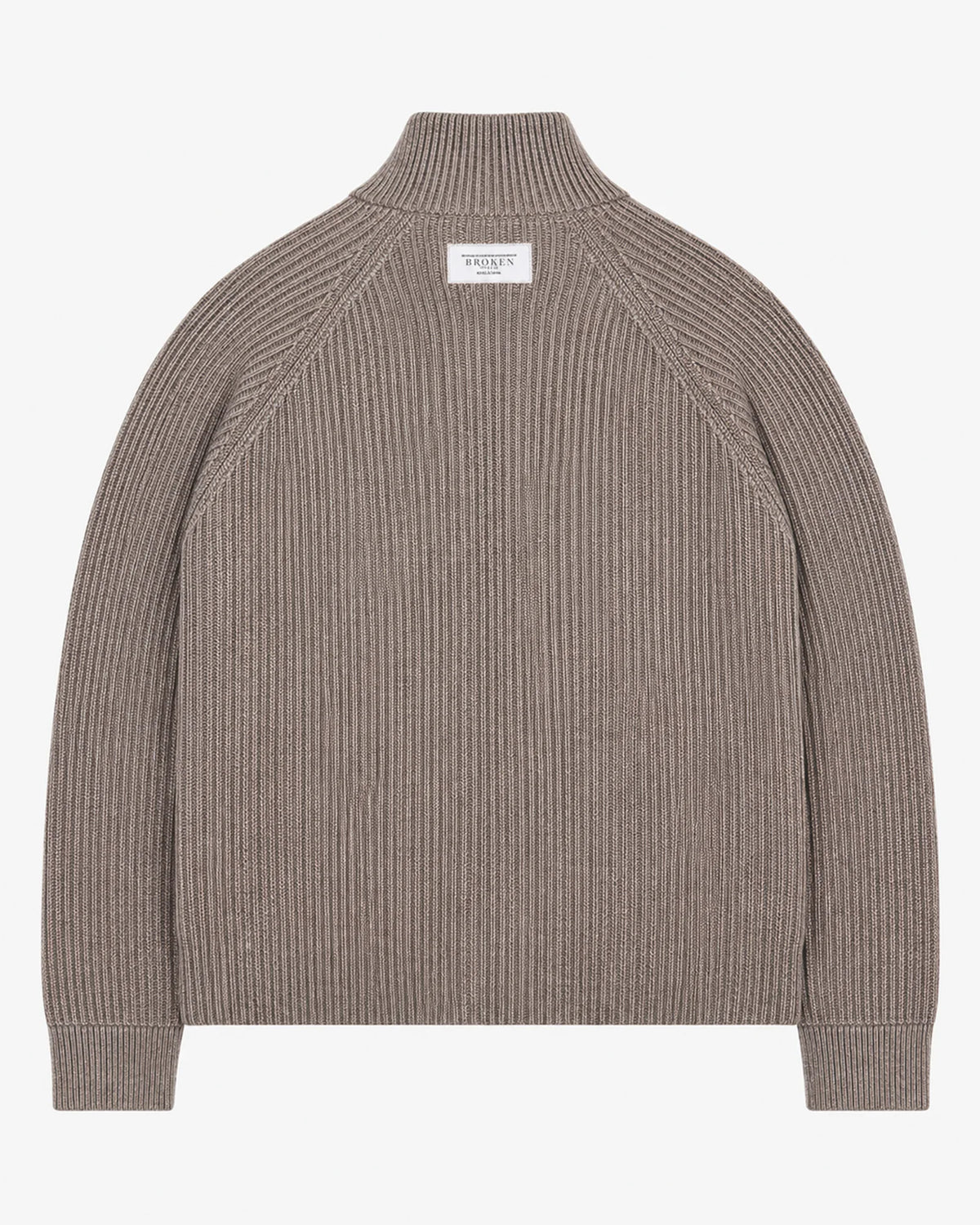 KNITTED CARDIGAN BROWN
