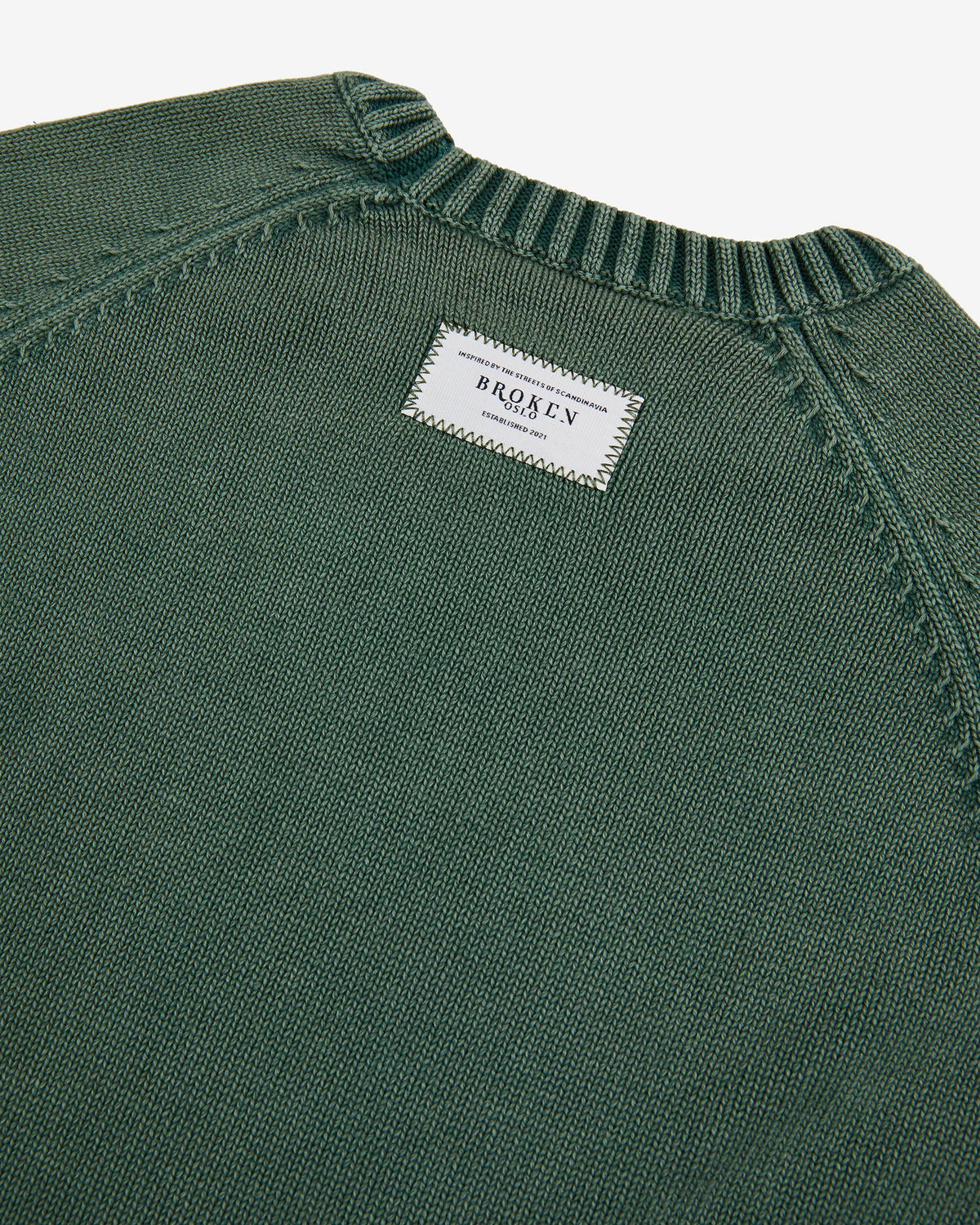 COTTON KNIT GREEN