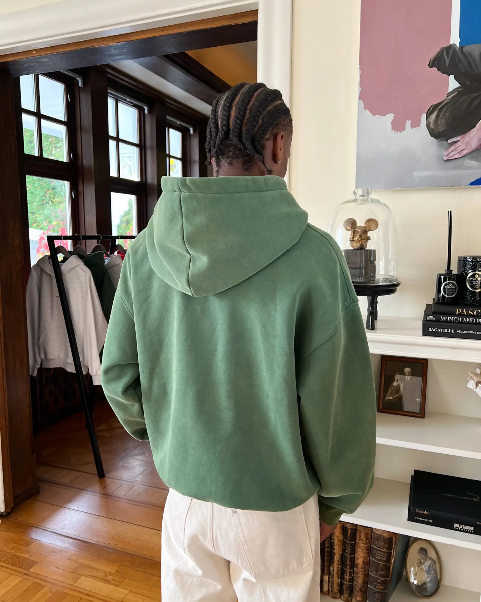 VINTAGE GREEN HOODIE
