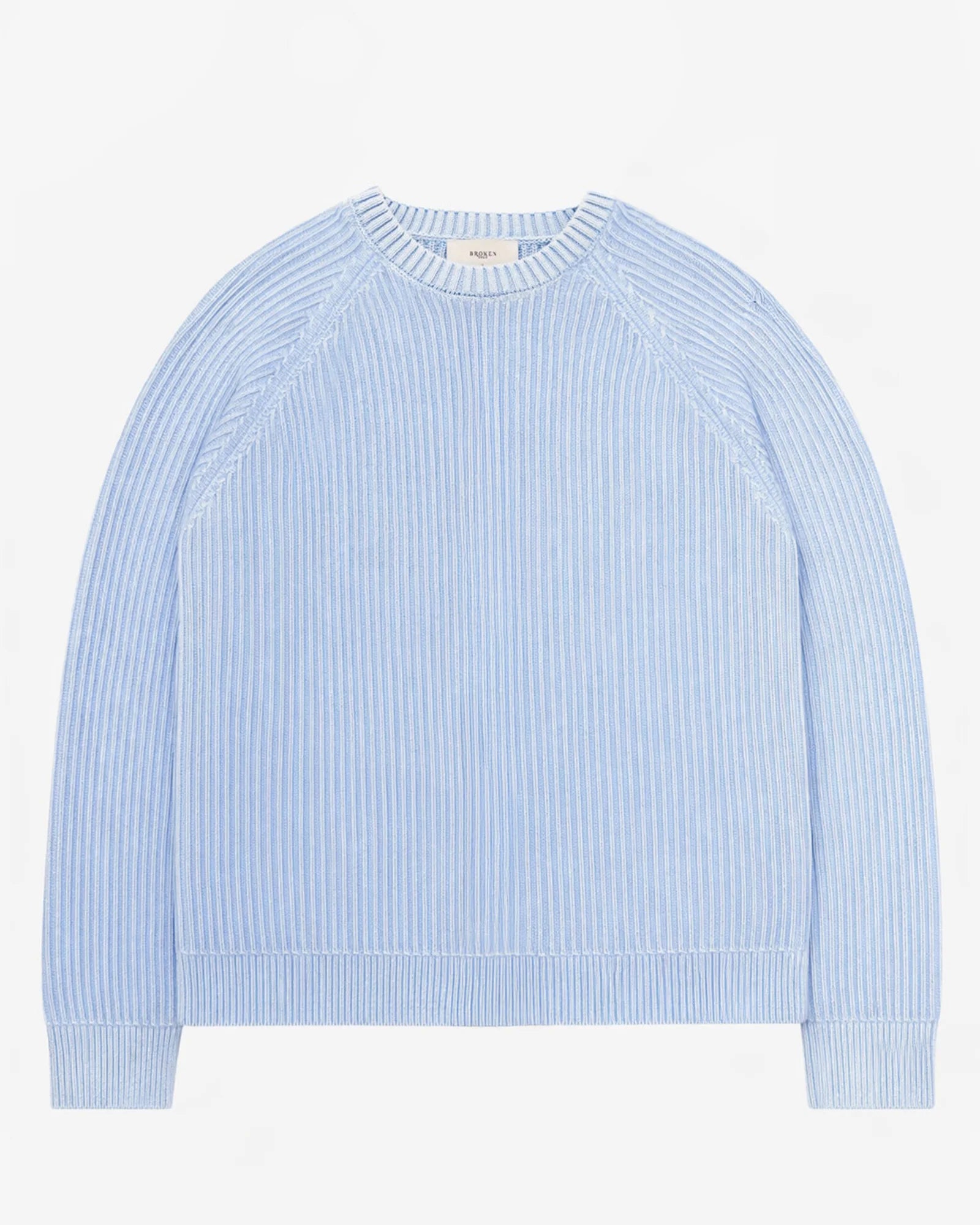 WASHED KNIT BLUE