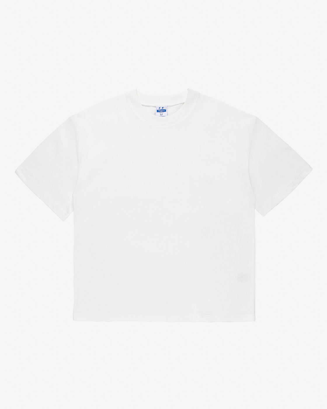 Matte white T-shirt
