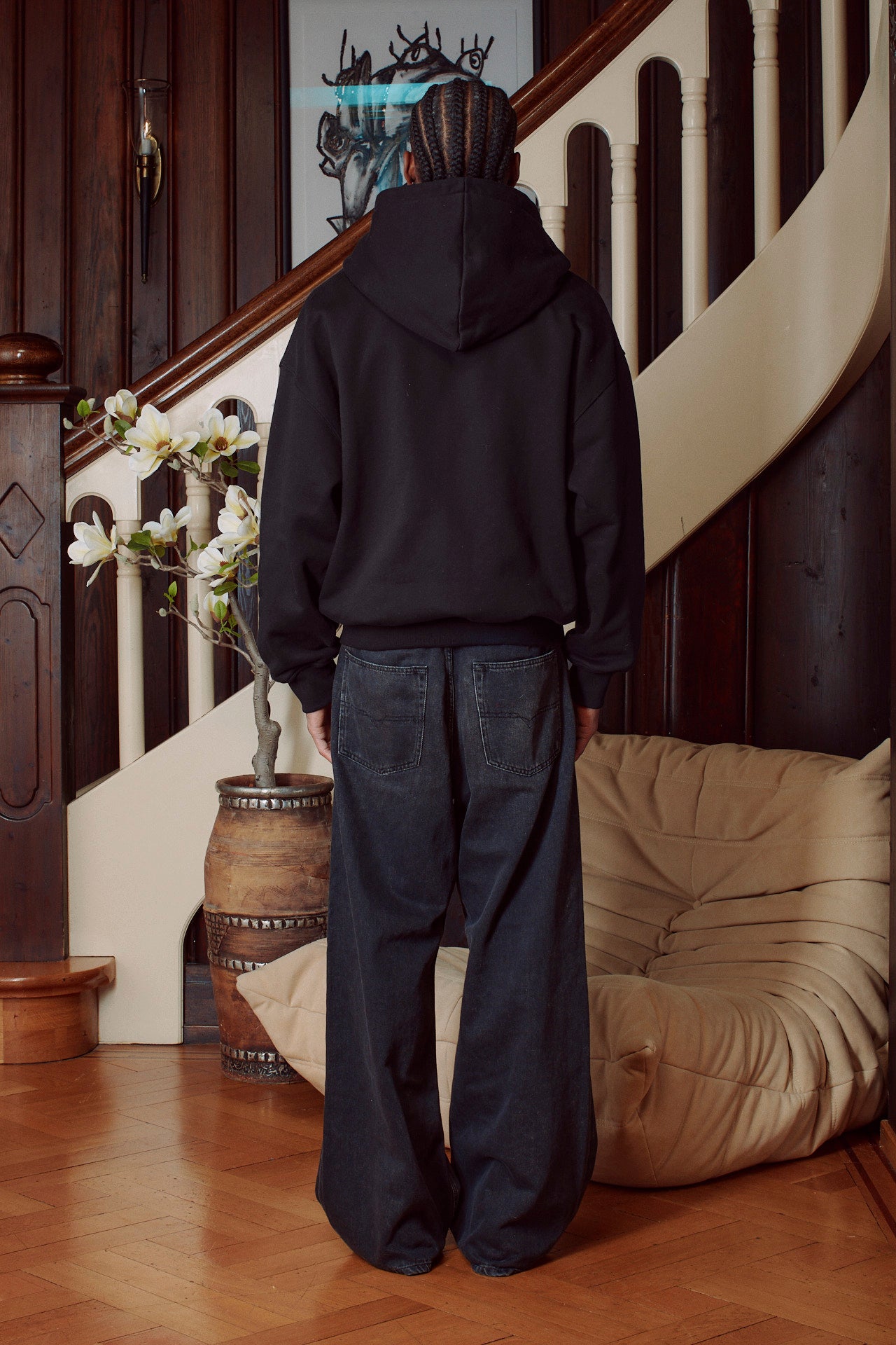 Black zip